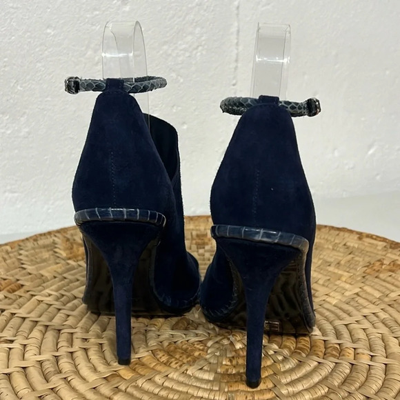 Balenciaga Paris Peep Toe Stiletto Heels - Picture 3 of 7